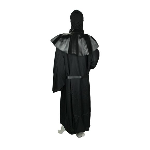 Plague Doctor Costume Starter Kit Robe Cane Gloves And Collar Cosplay Set Adult - Picture 5 of 5